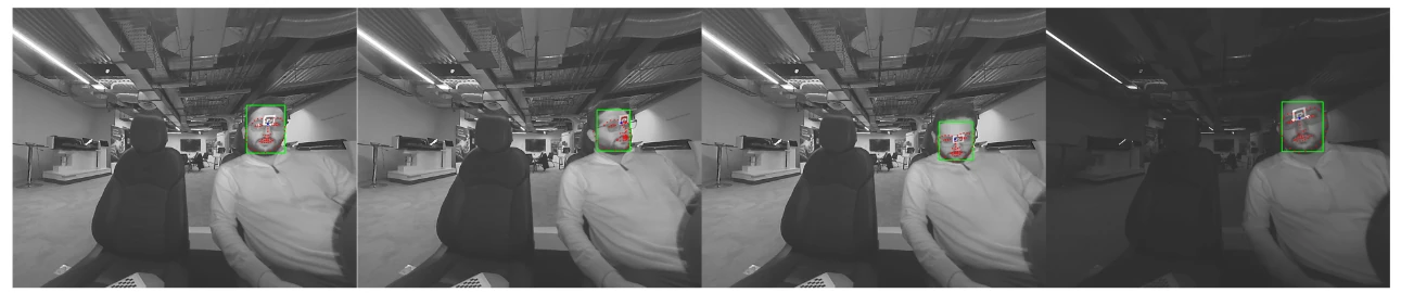 Automotive in-cabin face detection